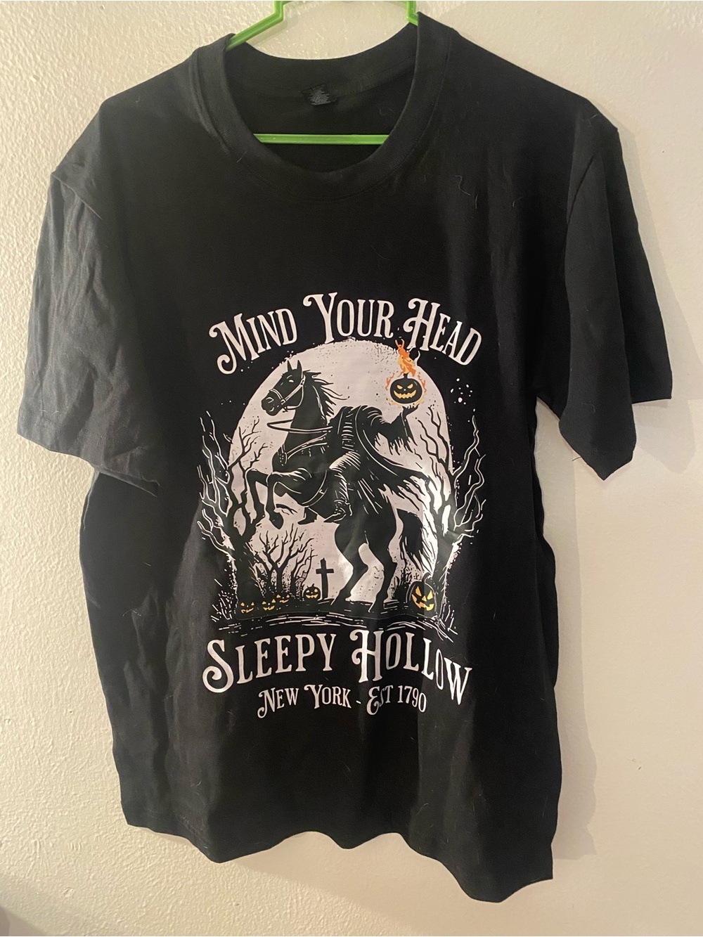 Sleepy Hollow Graphic Tee - Black